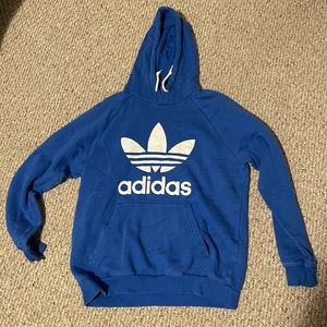 Adidas Blue Hoodie size Large